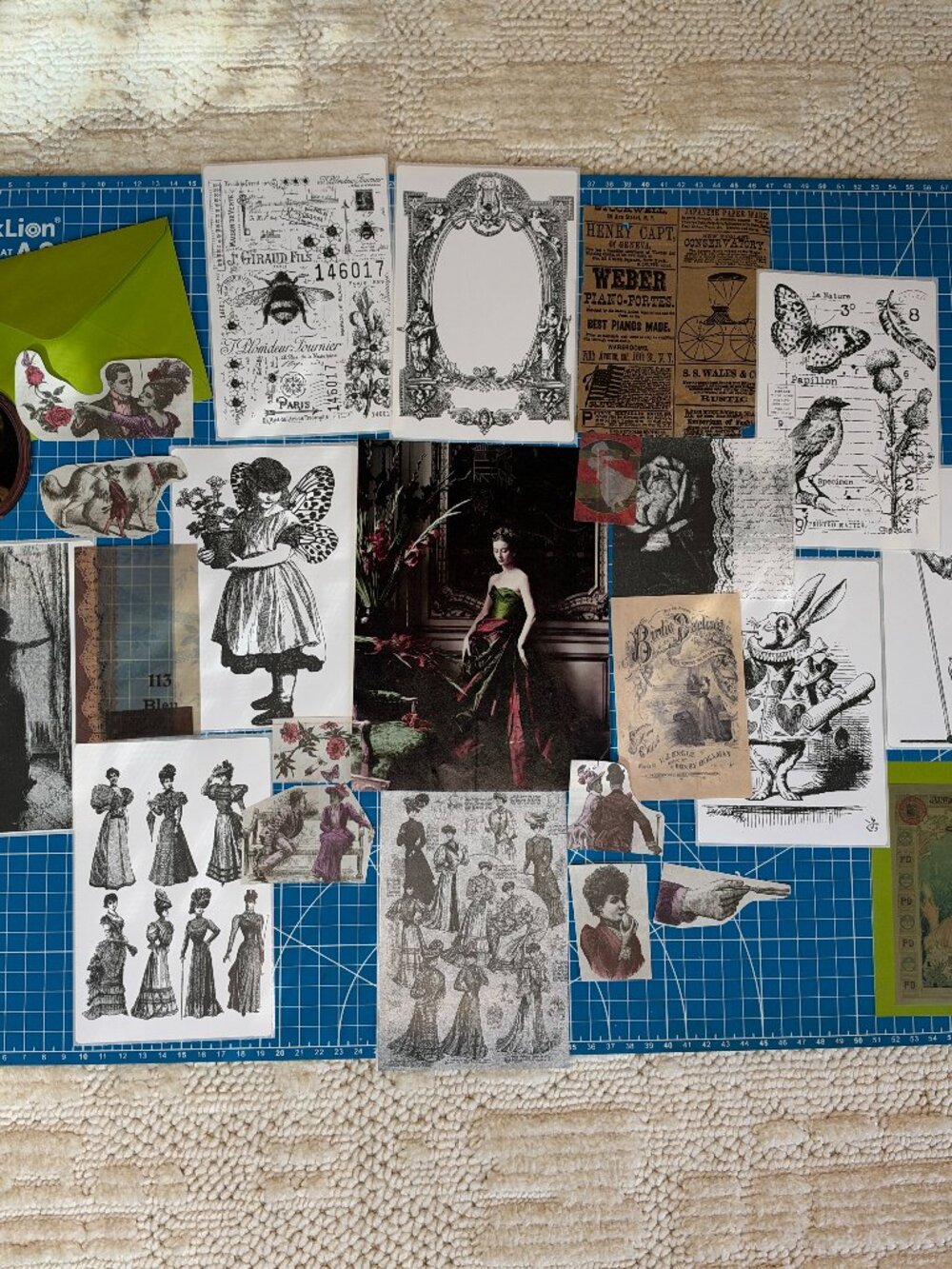 Vintage and Victorian Junk Journal Kit – Curated Ephemera Pack